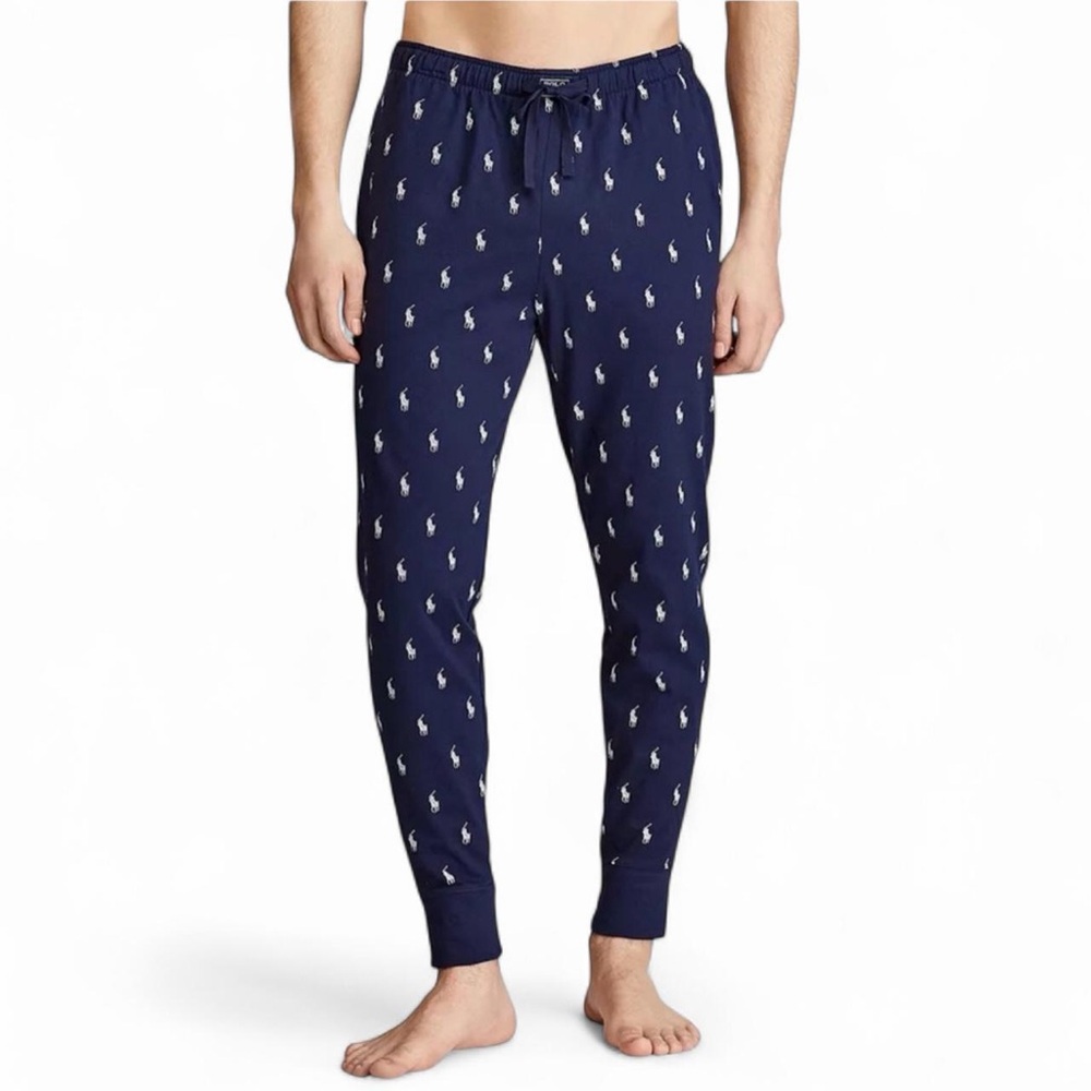 Polo Ralph Lauren Pony Print Pajama Joggers Navy S